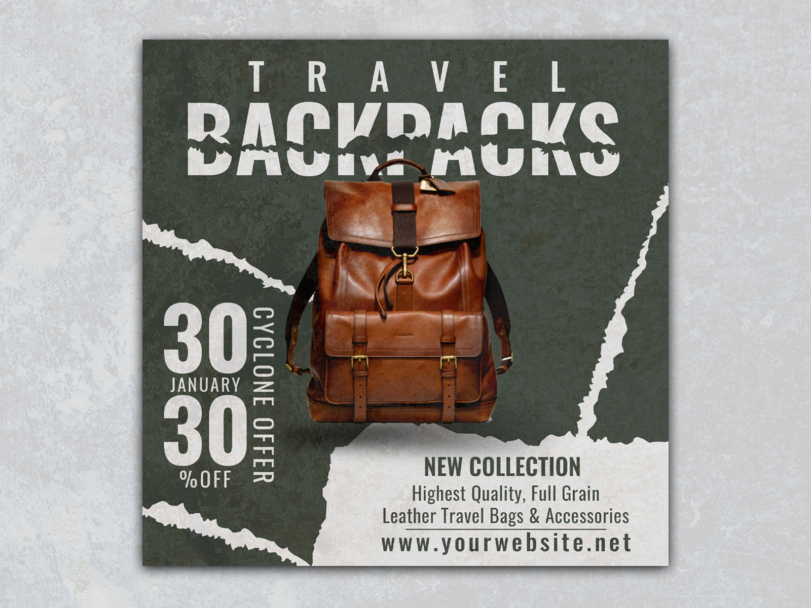 Travel backpack hotsell advertised on instagram