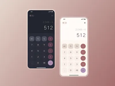 DailyUI #004: Calculator 004 app dailyui design ui