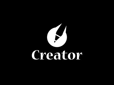 Creator Logo branding creative creator creator logo design icon logo logos logotype simple simple logo templates vector