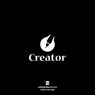 Creator Logo branding creative creator creator logo design icon logo logos logotype simple simple logo templates vector