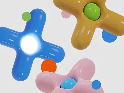 flower group 3d abstract balloon blender branding bright collection cute design floral flower fun graphic design happy illustration pattern poster printdesign space vector