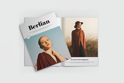Berlian Magazine Print Template book branding design graphic design magazine printtemplate template