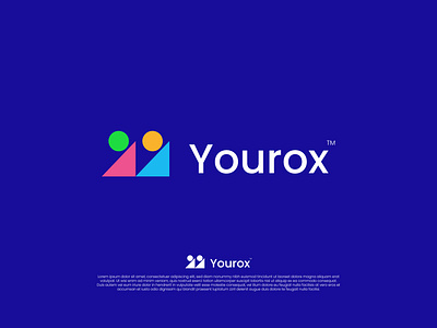 Yourox Logo design branding branding identity company logo creative logo design graphic design icon identity letter logo logo logo design logo designer logo idea logos minimal modern modern logo monogram symbol vector