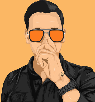 Minimalist Vector portrait artwork art artwork illustration minimalist portrait vector