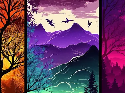 Landscape in Mirror