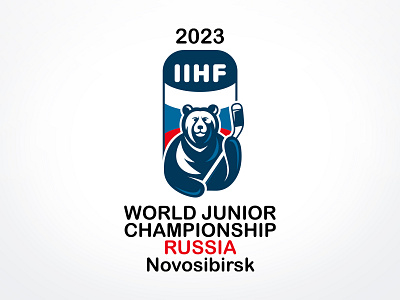 Logo IHF World Junior Championship beer championship hockey ice hockey ihf world junior championship logotype sport sportbranding sportlogo