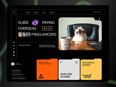 website hero page! design figma freelance graphic design ui uiux vector