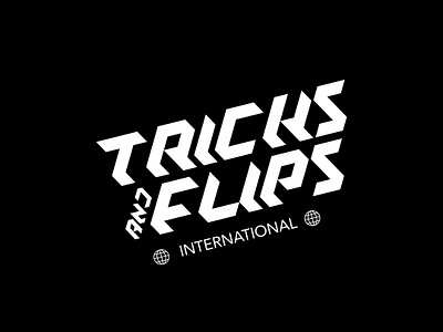 Tricks and Flips logo & Brand Identity brand brand designer brand identity design branding branding design design graphic design illustration logo logo design skate company skateboard skateboarding street brand