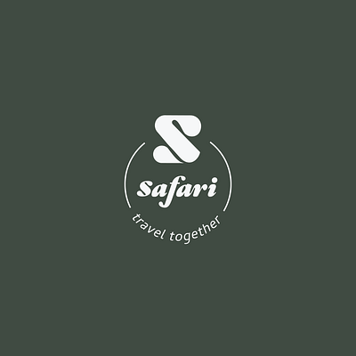 Safari Luggage branding design graphic design identity typography