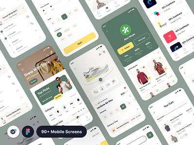 Filllo E-commerce App UI Kit app design cart clothing brand app e commerce e commerce design e shop marketplace mobile app design mobile store online marketing online store onlineshop product shop shopping shopping app shopping cart store app ui uidesign