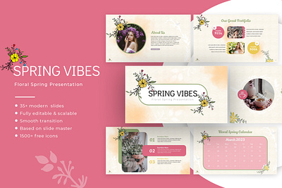 Spring Vibes-Floral Spring Template creative floral spring floral spring presentation floral spring template google slides powerpoint powerpoint design powerpoint presentation powerpoint slides powerpoint template ppt presentaitons presentation presentation design presentation skills presentation slides presentation template spring vibes spring vibes presentation spring vibes template