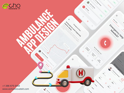 Ambulance Mobile App Design ambulance app design app development medical apps mobile app development