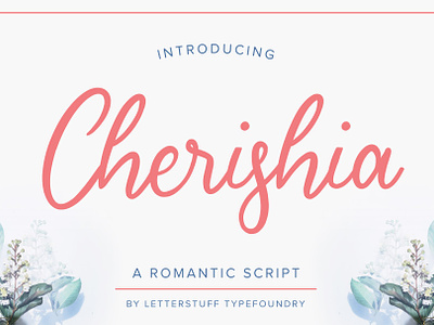 Cherishia | Romantic Script