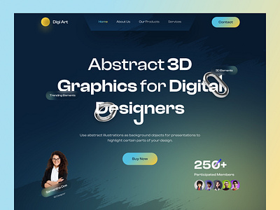3d Graphics Design Website Header 3d app appdesign applicationdesign behance branding dribbble graphic design modern new trending ui uidesign unique ux uxdesign vector web webdesign websitedesign