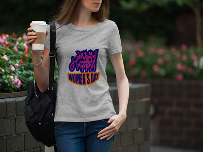 Happy Women's day t-shirt design skull