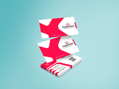 Simple Business Card Design branding business card design graphic design illustration
