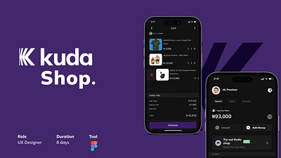 Kuda Shop - Mini case study case study features fintech kuda kuda technologies new ui ux