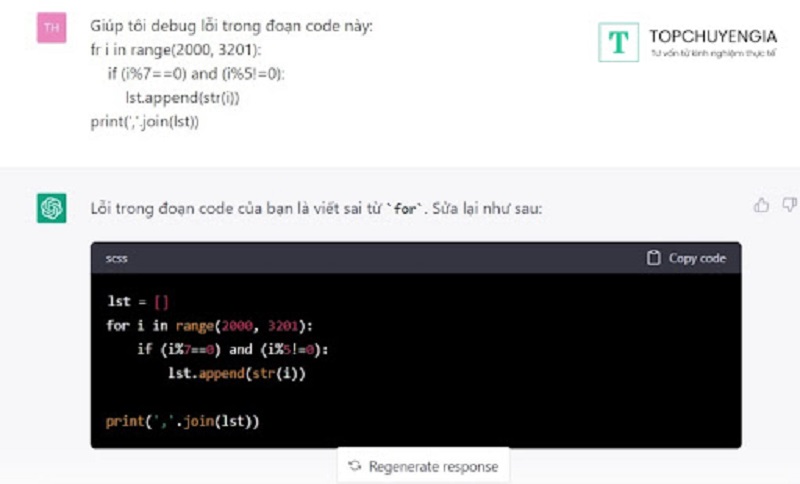 Cách Sử Dụng Chat GPT để Viết Code Và Debug Lỗi Có Thật Không? By Top ...