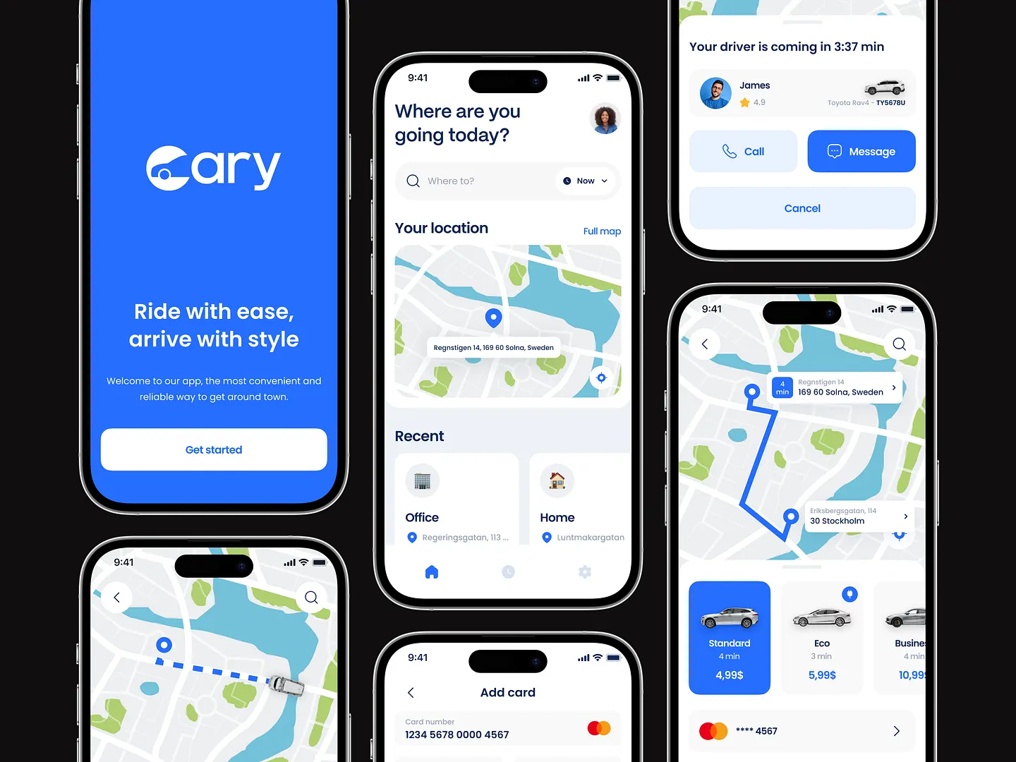 Cary: The Ultimate Taxi Booking App for Seamless Rides