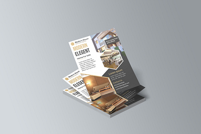 Clean Looking Real Estate Flyer Design book cover branding business design flyer graphic design illustration real estate vector