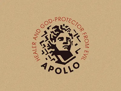 Apollo mark apollo branding design graphic design greek illustration logo mythology typography ui ux vector