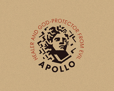 Apollo mark apollo branding design graphic design greek illustration logo mythology typography ui ux vector