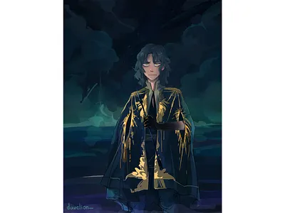 RIN 2d art artist artwork character character art character artist character concept character design character illustration character study day design digital illustration digitalart elene davitashvili illustration night scenery story