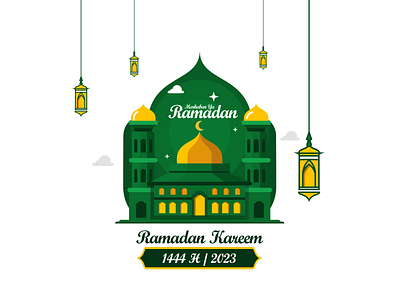 Marhaban Ya Ramadan Logo branding design graphic design icon illustration logo logo design logotype vector