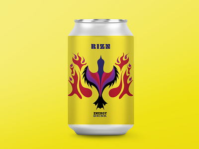 RIZN Energy Drink design energy drink packaging weekly rebound