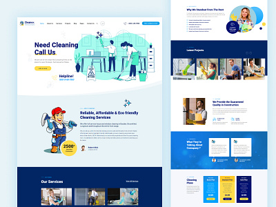 Cleanex - Cleaning Service Web Design animation branding business carpet cleaning clean cleaner cleaning cleaning agency cleaning business cleaning company cleaning motivation cleaning service creative design graphic design illustration logo speed cleaning ui vector