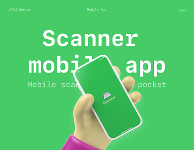 Cover Scanner App IOS app design ios mobile ui ux