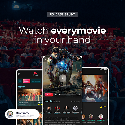 Moviee - Individual project about movie app