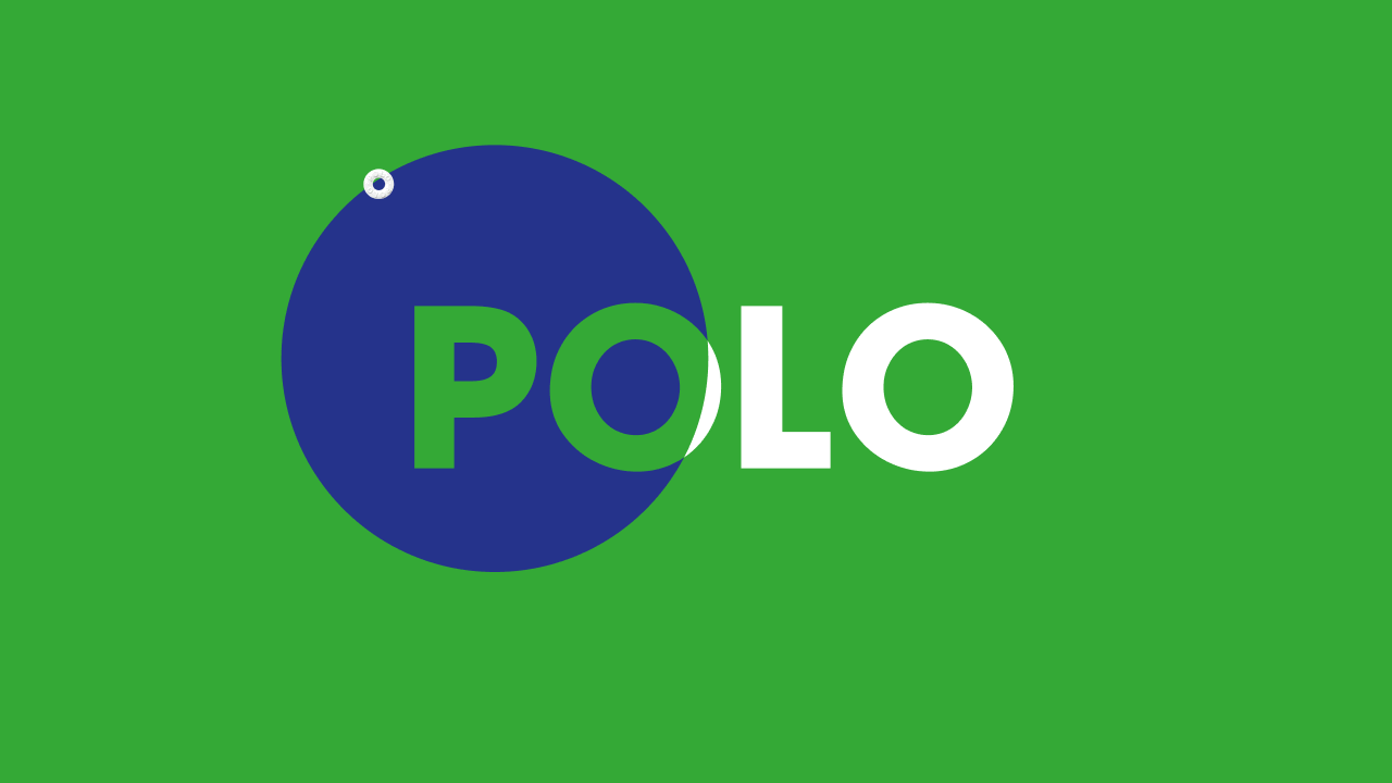 POLO Simple Animation animation branding figma figma animation gif interaction design logo logo animation motion graphics polo ui design