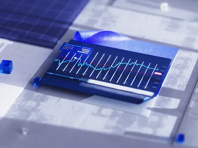 NVO - Chart 3d animation bank banking blockchain card chart crypto cryptocurrency dapps defi finance fintech nvo renua stake staking wallet web3