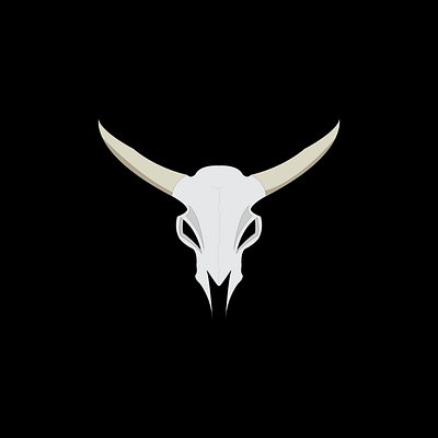 bull's head branding graphic design logo ui