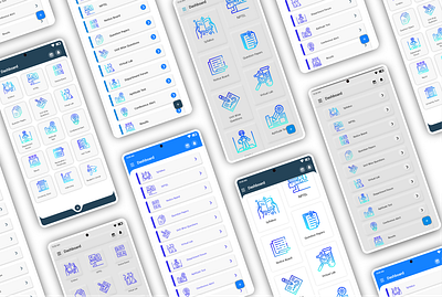 Mobile App Dashboards adobe xd behance creative dribbble figma inspiration mobile app portfolio prototype ui