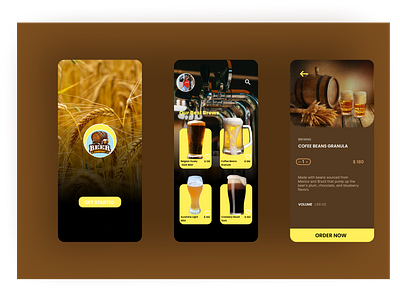 beer company 3d animation branding graphic design logo motion graphics ui