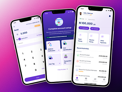 International Money Transfer App app application ui design icon ui ux