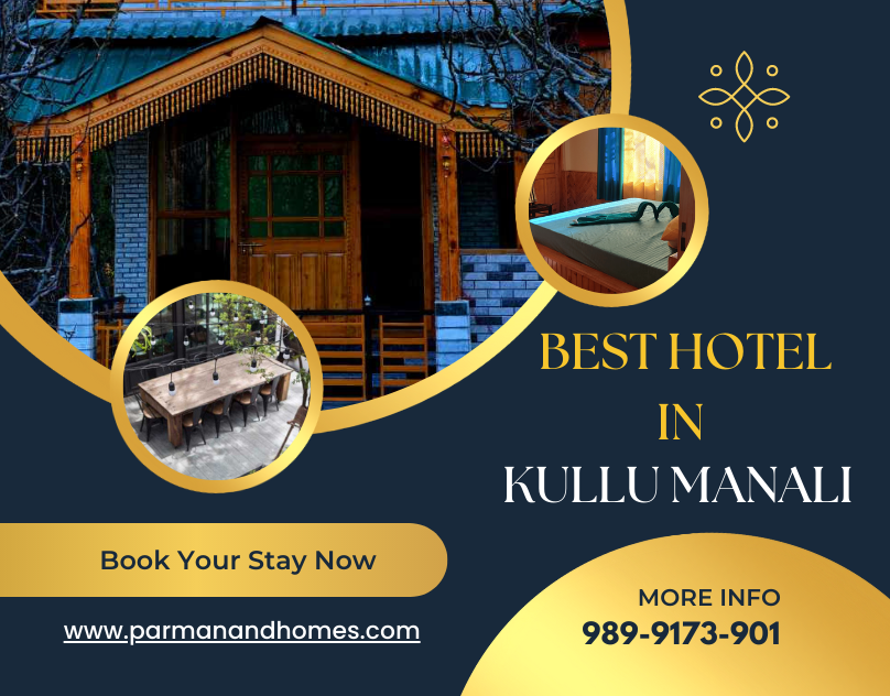 Stay at the Best Hotel in Kullu Manali by Parmanand homes on Dribbble
