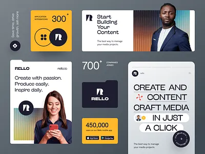 Rello Branding brand identity brand sign branding halo lab identity logo logo design logotype packaging