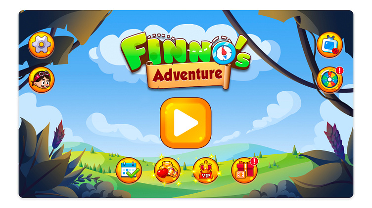 Finno's Adventure Game UI by Hung (Brian) Bui on Dribbble