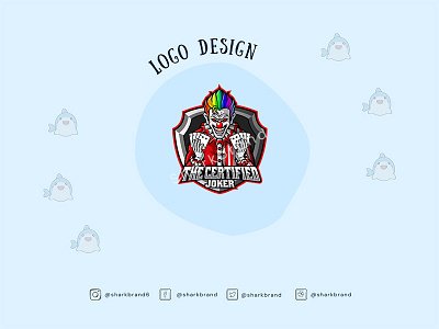 Joker Logo branding cool logo custom logo design graphic design illustration joker logo logo vector