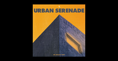 Urban serenade album artwork album cover artwork cover design graphic design layout typography