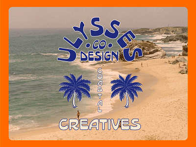 Rebrand for Coastal Branding Studio brand brand identity brand strategy branding coastal design graphic design icons illustration logo logotype surf tattoo tropical typography ui
