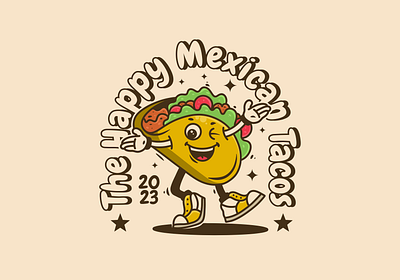 Mexican Tacos mascot character adipra std snack