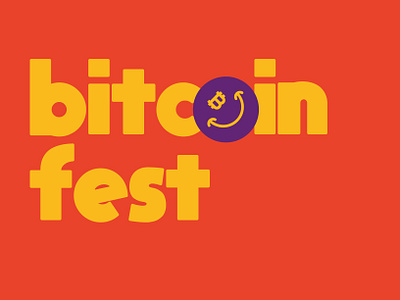 bitcoin fest bitcoin design logo music