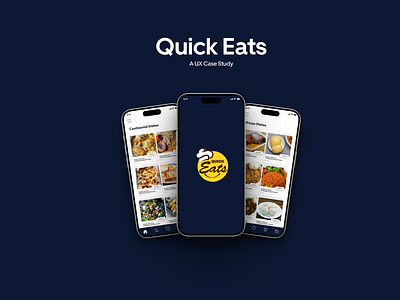 Quick Eats - A Food Delivery App food app ui ui for food app ux