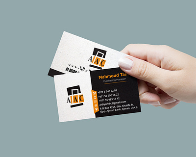 Al Diyar Building Conracting branding business card design graphic design