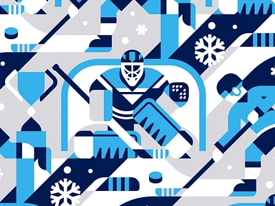 Ice Hockey seamless pattern abstract action design flat geometric goalie ice ice hockey league pattern player seamless skating sport sport pattern stick tournament vector winter winter sport