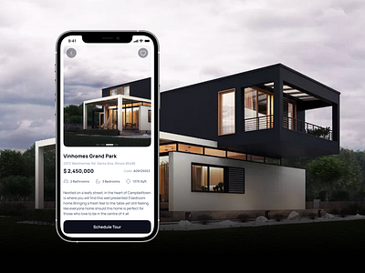 Real Estate App apartment clean house minimalism mobile app modern real estate property real estate rent ui ux